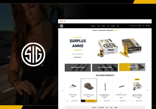 SIG SAUER Website
