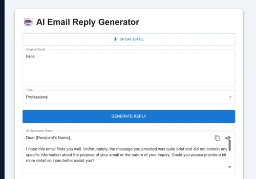 Email Generator Ai