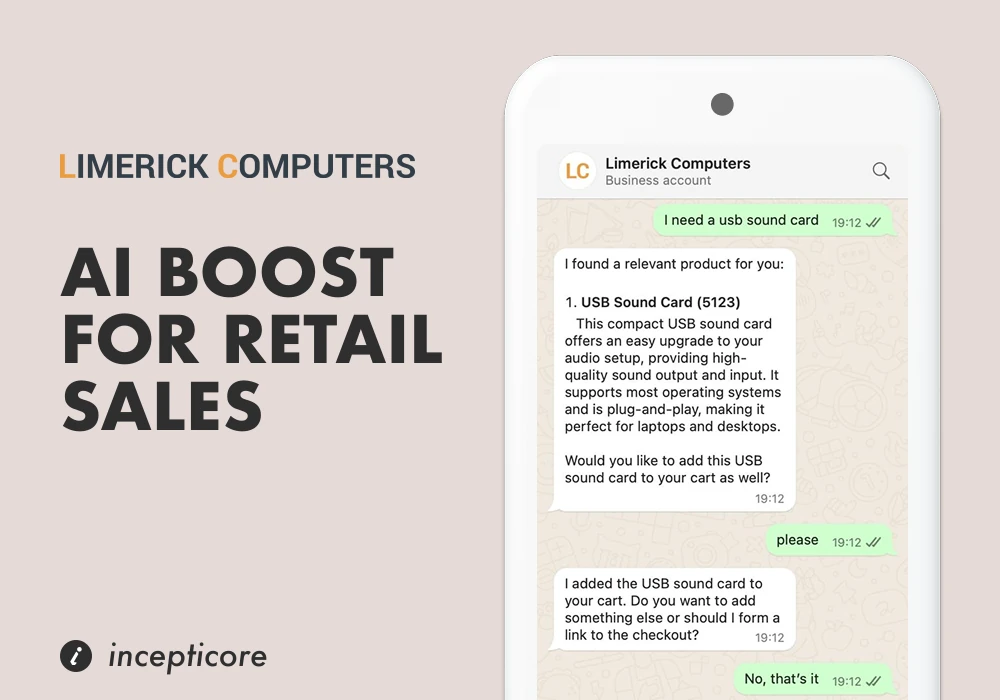 AI WhatsApp Sales Assistant for Irish Tech Retaile