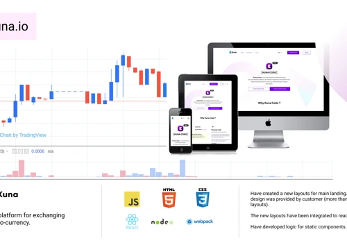 Kuna - the platform for exchanging crypto-currency.