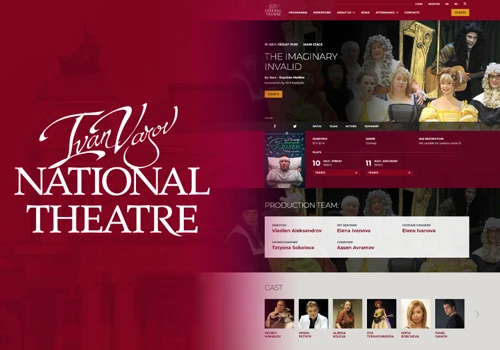 NationalTheatre.bg - website of the Bulgaria's earliest theatre - “Ivan Vazov” National Theatre
