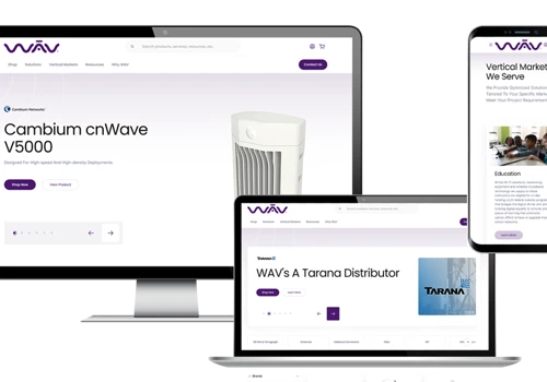 WAV Web Development Case Study