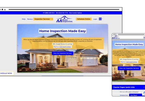 Website redesign with a focus on SEO