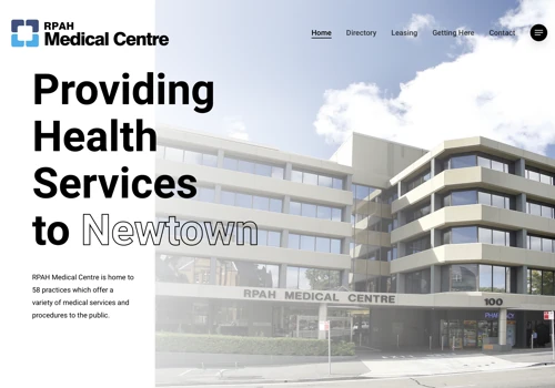 RPAH Medical Centre Website