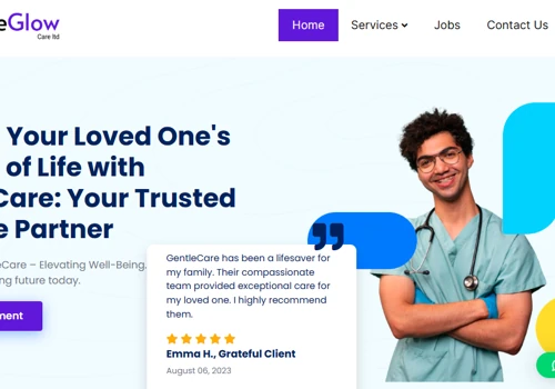 Website and Internal system development UK Care