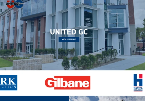 Construction Company Website Project