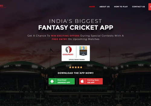 Gosuper11 Fantasy Sports App