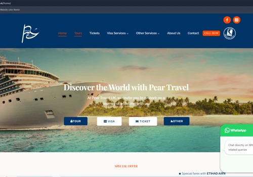Pear Travel Official Website