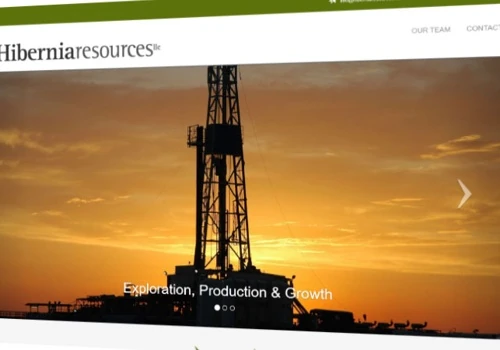 Hibernia Resources III - ASP.NET MVC Website