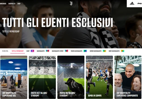 JUVENTUS - MEMBERSHIP EVENTS