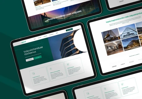 Halored branding and website