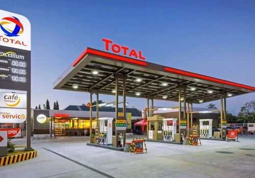 Gas station Branding
