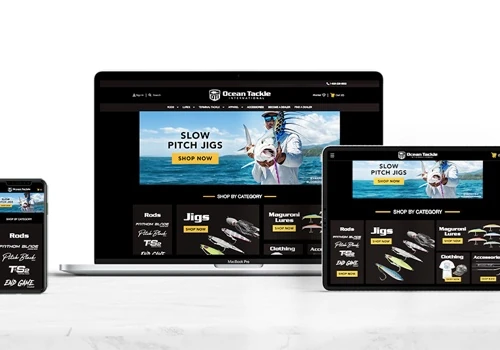 eCommerce Redesign for Ocean Tackle International