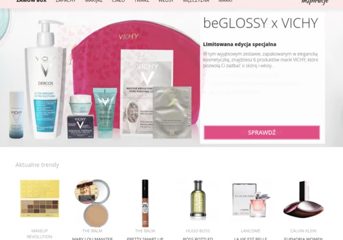 BeGlossy - buy cosmetics in the subscription model