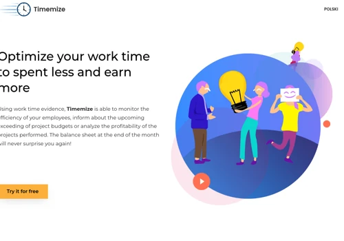 Timemize - work time monitor in SaaS model