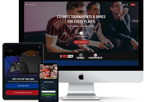 Tournament Web App for Rival Games