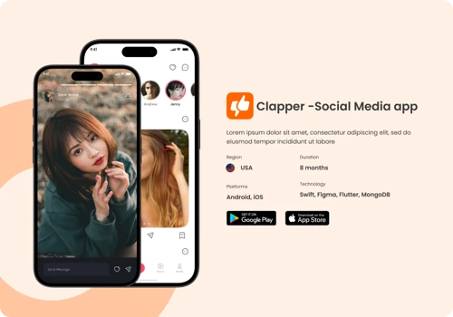 Clapper -Social Media app