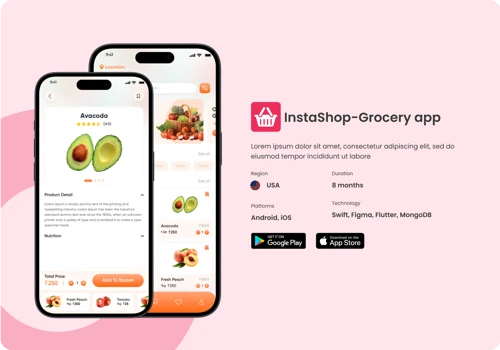 InstaShop-Grocery app