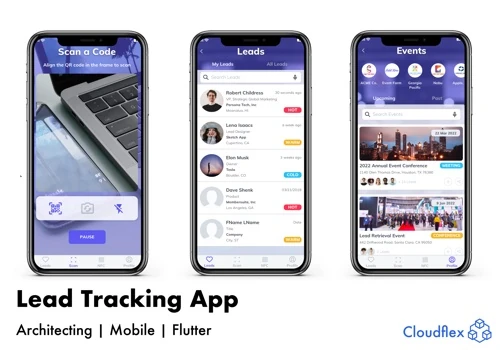 EventFarm | Lead Tracking App