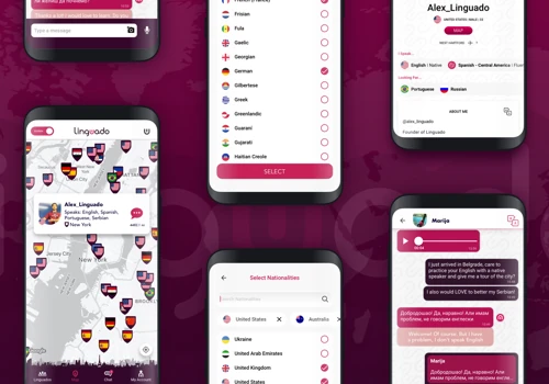 Linguado mobile app