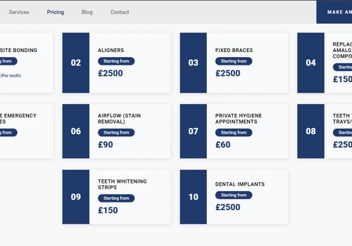 Website & NHS based systems management