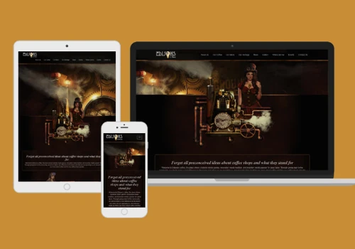 Edisons Cafe full branding campaign