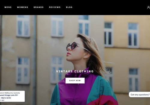 VIBN VINTAGE (Online Clothing Store)
