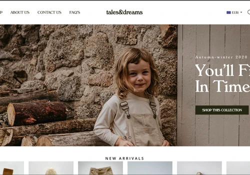 Tales & Dreams (Online Children's Clothing Store)