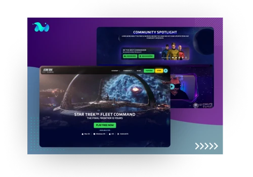Website Redesign For Computer Game