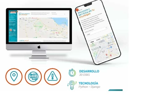 Interactive map