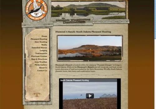 South Dakota Outfitter Web Design
