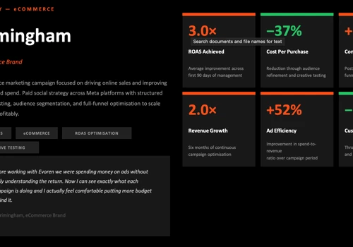3x ROAS and 2x Revenue Growth for eCommerce Brand