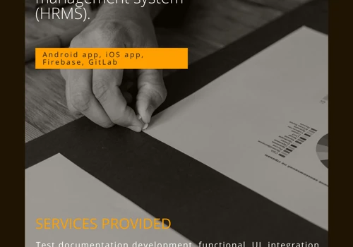 Testing of an HR management system (HRMS)