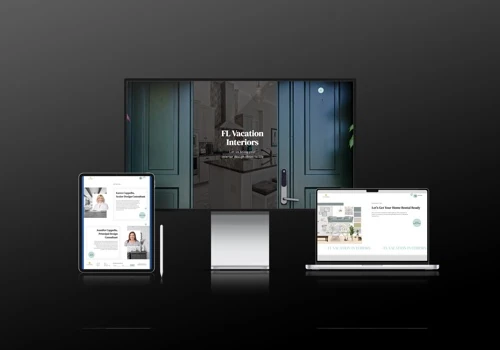 FL Vacation Interiors: Website Design