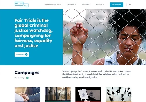 Fair Trials WordPress Website