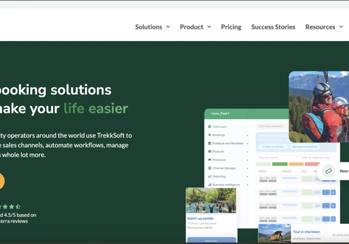 Trekksoft website