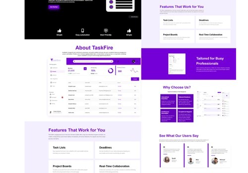 Task Management System Website
