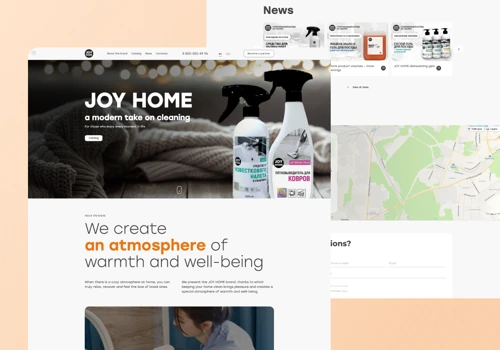 Landing Page Joy Home