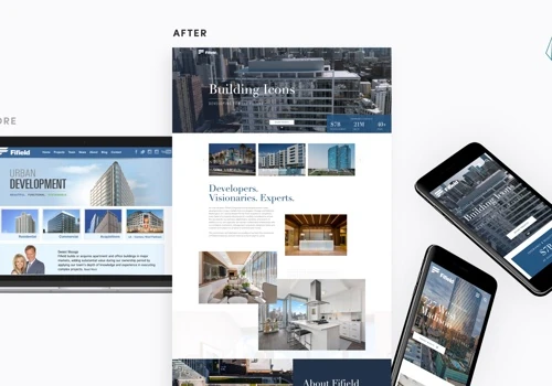 Luxury Real Estate Developer Website Redesign