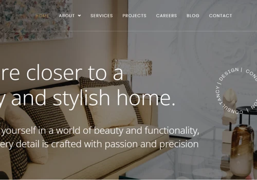 SBA Design Studios Website