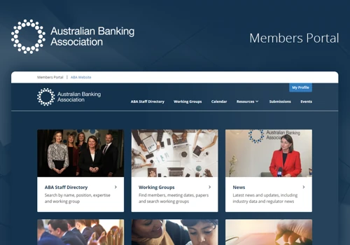 Australian Banking Association Member's Portal