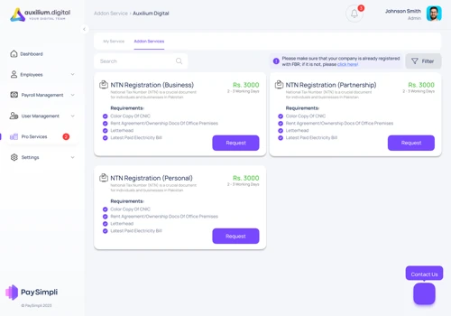 Paysimpli - Automated Payroll System