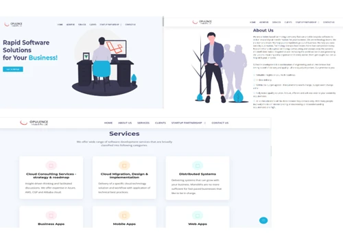 Web Design, Dev & Deployment for IT Consulting Co