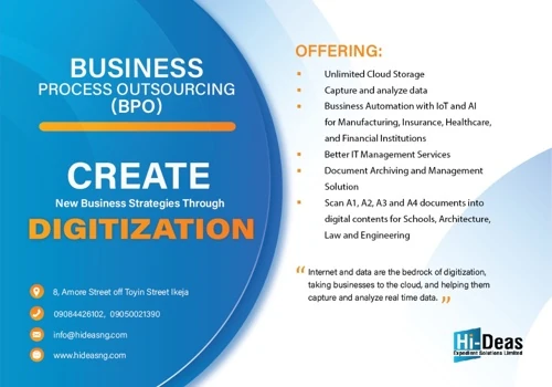 Create new business strategies through Digitization