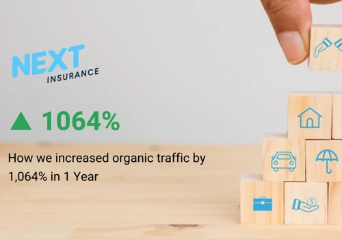 How we increased organic traffic by 1,064%