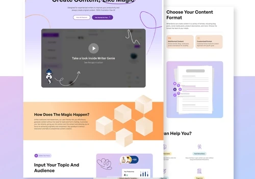 Website design and development