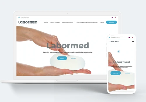 Labormed - Website design and development