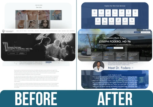 Digital Strategy for NorthEastern Plastic Surgery