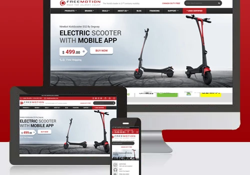 Web Develop and Digital marketing services For FreeMotion