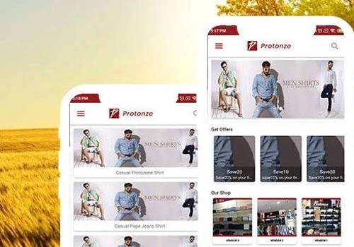 Mobile App for Protonze
